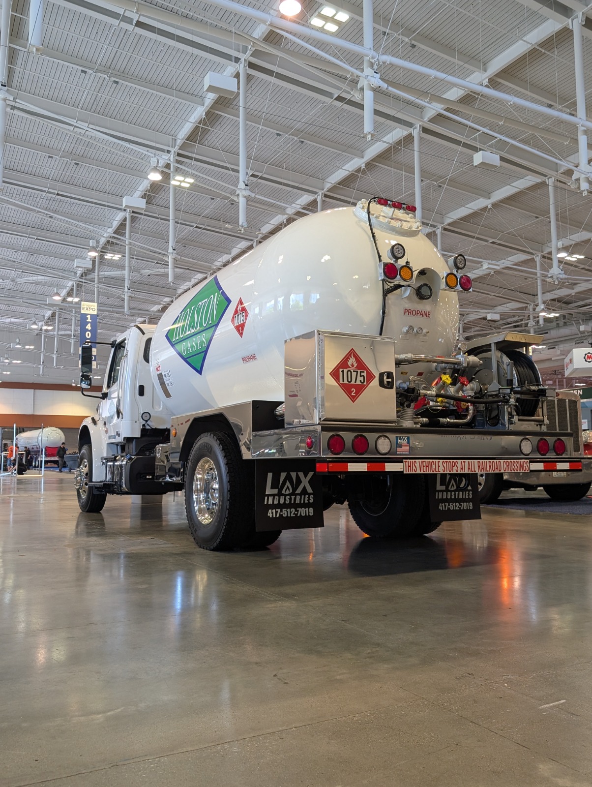 Church Towne propane bobtail truck